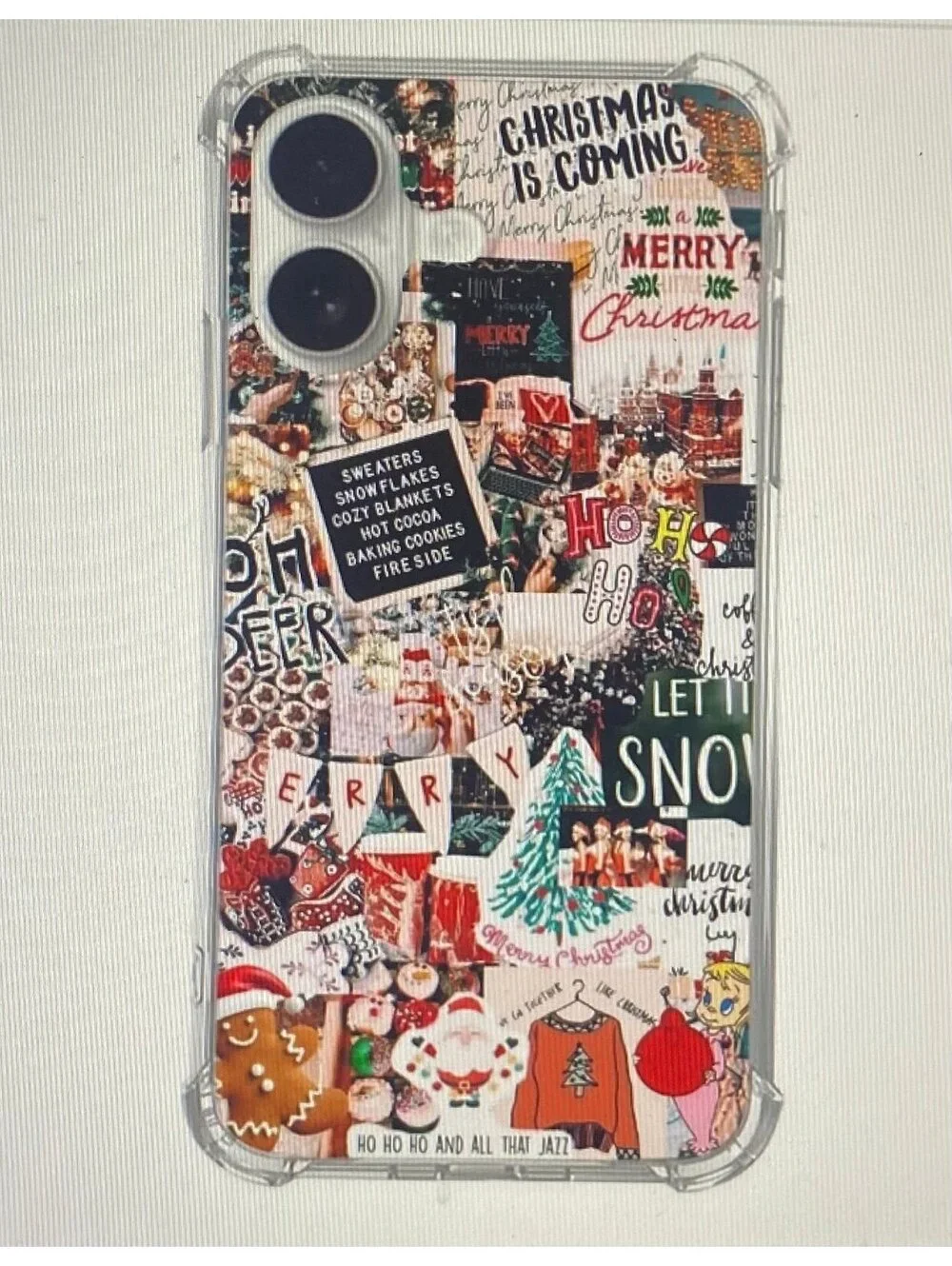 Oubliert Aesthetic Winter Christmas Collage Case for iPhone 17